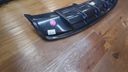 ✨Rear diffuser suitable for Audi A4 B8 (8K) RS4 LOOK 07-14 GLOSSY BLACK✨