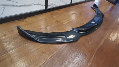 SPLITTER ADATTO PER BMW SERIE 3 GT F34 2012+ MSPORT LOOK HAMMAN NERO LUCIDO