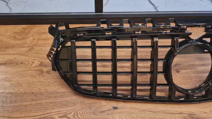 GRILLE SUITABLE FOR MERCEDES B CLASS W247 STANDARD BLACK WITH CHAMBER 