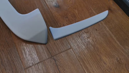 SPOILER ADATTO PER BMW SERIE 1 F20 F21 2011-2019 LOOK MSPORT + DEFLETTORI