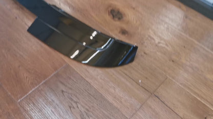 SPOILER TETTO ADATTO PER SEAT IBIZA 6J 3 PORTE LOOK CUPRA DESIGN NERO LUCIDO