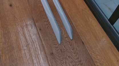 MINIGONNE LATERALI ADATTE PER AUDI A4 B9 8W AVANT BERLINA SLINE S4 LOOK GREZZO