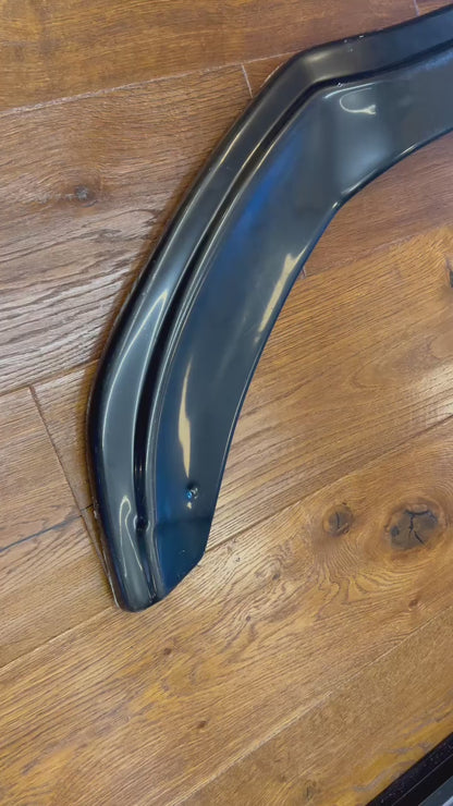 FRONT SPLITTER SUITABLE FOR MERCEDES C W205 S205 AMG ABS SPLITTER BLACK LOOK 