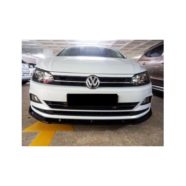 SPLITTER POLO AW1 2017+ STANDARD LOOK EVO GLOSSY BLACK