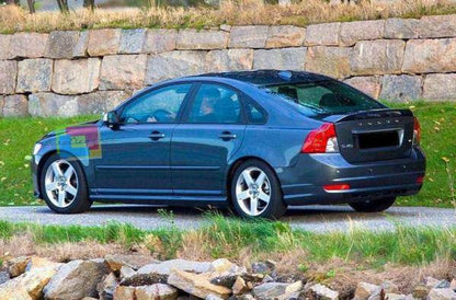 VOLVO S40 2007-2012 RESTYLING BODY KIT SPOILER SOTTO PARAURTI ANTERIORE DIFFUSORE POSTERIORE MINIGONNE LATERALI E SPOILER COFANO