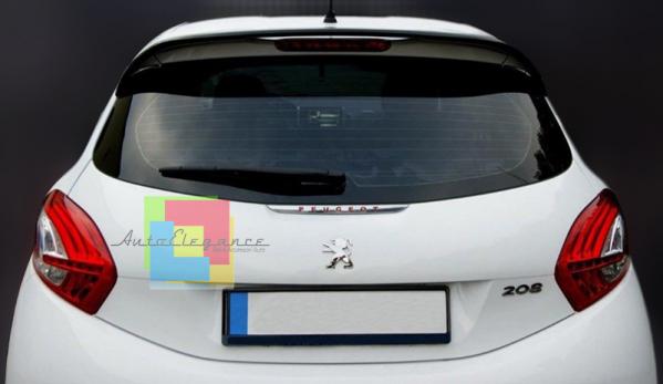 PEUGEOT 208 SPOILER POSTERIORE SUL TETTO LOOK SPORTIVO