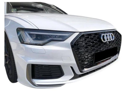 💫ART.4108 Griglia per AUDI A6 2020 Look RS6 Nero💫