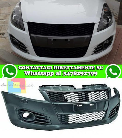 SUZUKI SWIFT IV 2011-2017 PARAURTI ANTERIORE COMPLETO LOOK SPORT