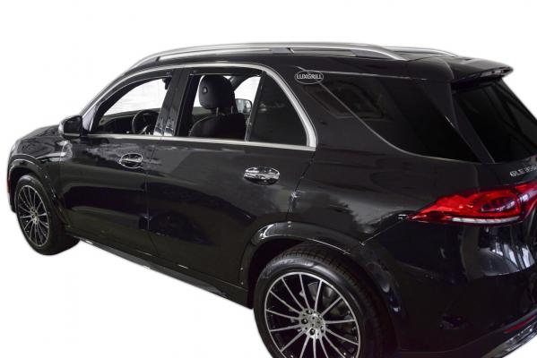 HEKO deflettore pioggia per MERCEDES GLE II W167 dal 2019 scuro 4 pezzi-