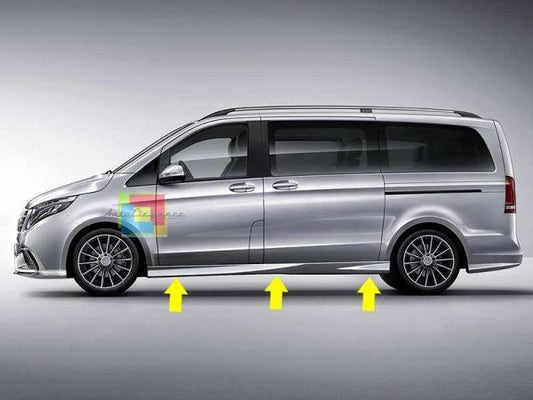 MERCEDES VITO W447 2014+ SIDE SKIRTS UNDER DOOR TUNING LOOK