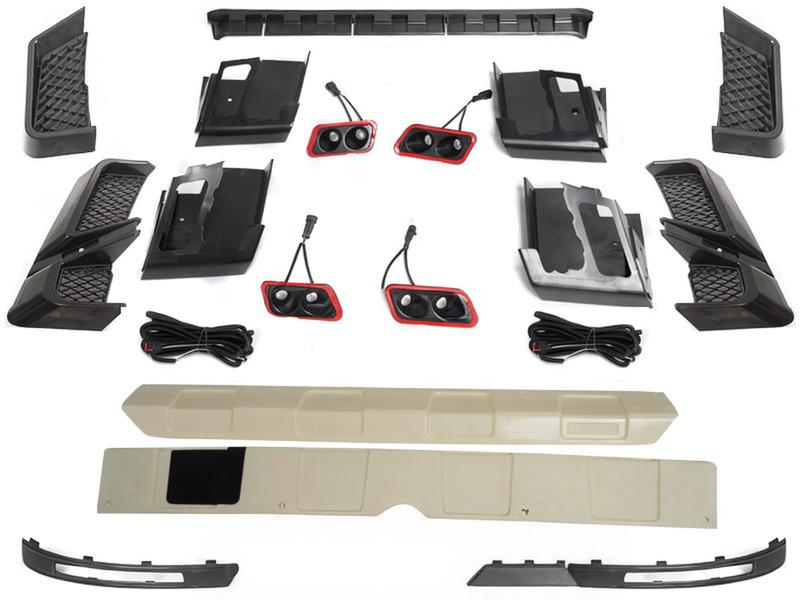 💥ART.3395 BODYKIT SPORT 464 BRABUS adatto per MERCEDES CLASSE-G W463 90-18💥