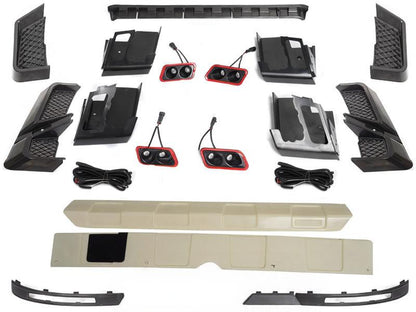 💥ART.3395 BODYKIT SPORT 464 BRABUS adatto per MERCEDES CLASSE-G W463 90-18💥