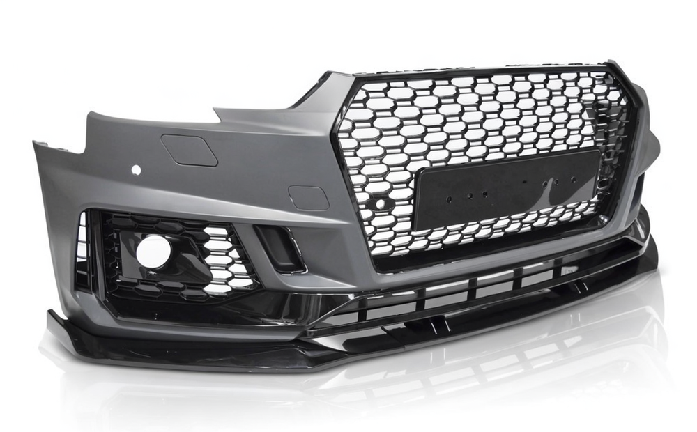 💥ART.3734 PARAURTI ANTERIORE SPORT adatto per AUDI A4 B9 15-19💥