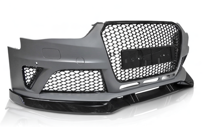 💥ART.3735 PARAURTI ANTERIORE SPORT adatto per AUDI A4 B8 12-15💥