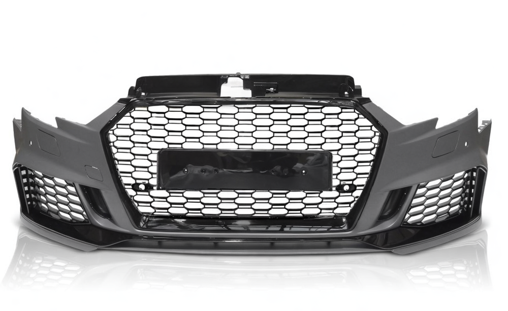 💥ART.3448 PARAURTI ANTERIORE SPORT PDC per AUDI A3 8V 17-20 LOOK RS3💥