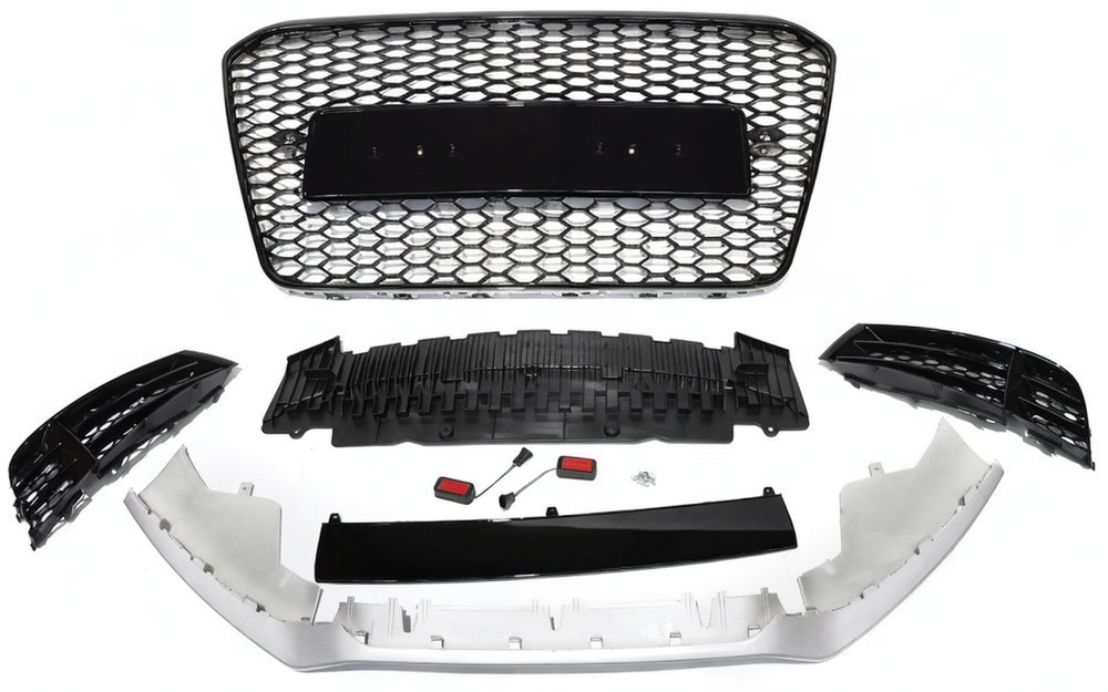 💥ART.3784 PARAURTI ANTERIORE SPORT adatto per AUDI A5 8T 8F 11-16 LOOK RS5💥