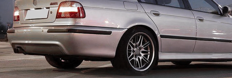 💥ART.4169 Paraurti Posteriore adatto per BMW E39 95-03 LOOK M5💥