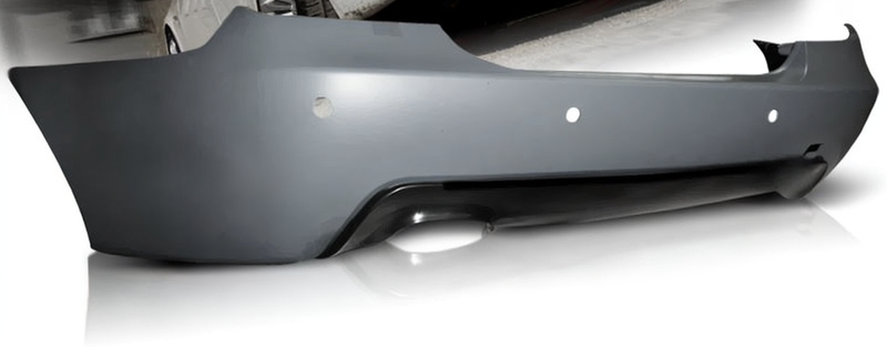 💥ART.4176 Paraurti Posteriore adatto per BMW E60 03-07 LOOK M5💥