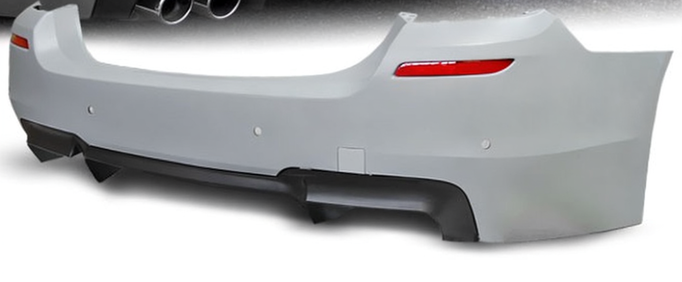 💥ART.4184 Paraurti Posteriore adatto per BMW F10 10-16 LOOK M5💥