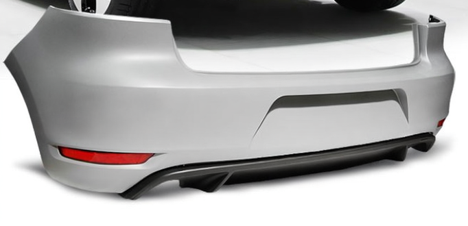 💥ART.4291 Paraurti Posteriore adatto per VW GOLF 6 08-14 LOOK GTI💥