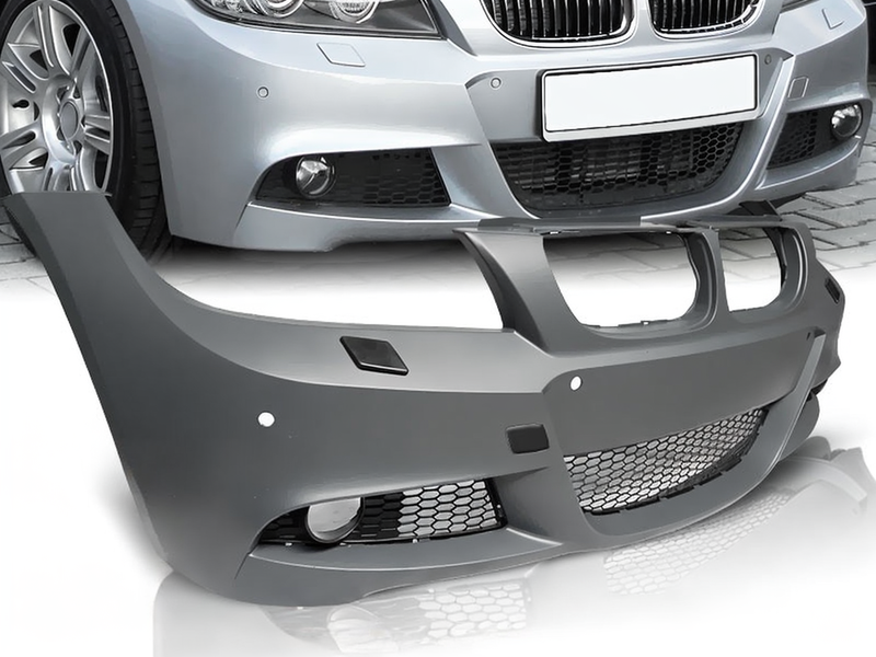 💥ART.4308 Paraurti Anteriore adatto per BMW E90/E91 09-11 LOOK M3💥