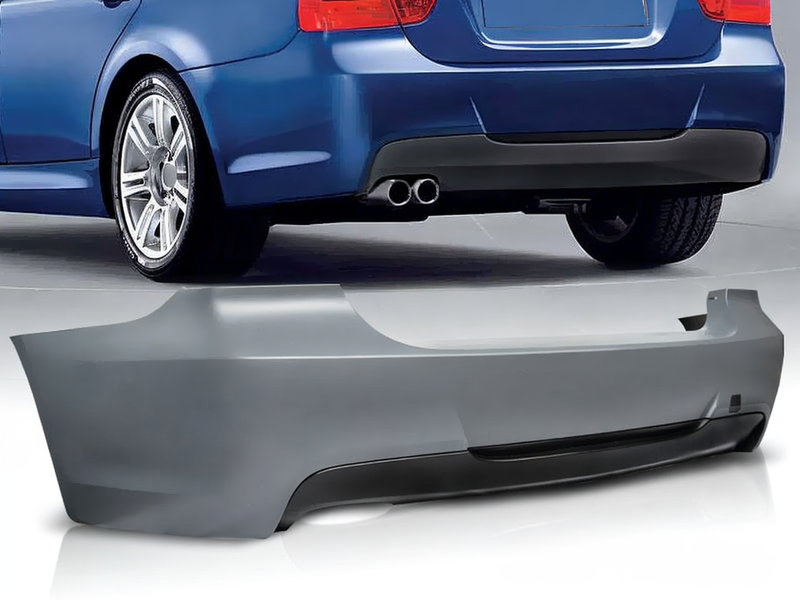 💥ART.4428 Paraurti Posteriore adatto per BMW E90 05-08 LOOK M3💥