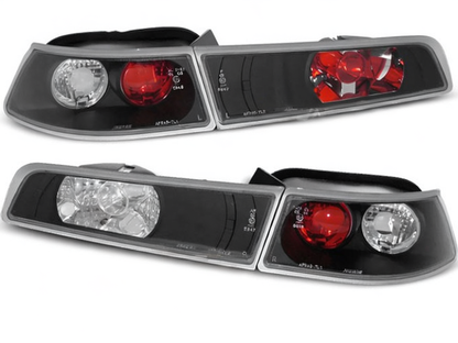 👉FANALI POSTERIORI ADATTO PER ALFA ROMEO 145 94-00 NERO👈