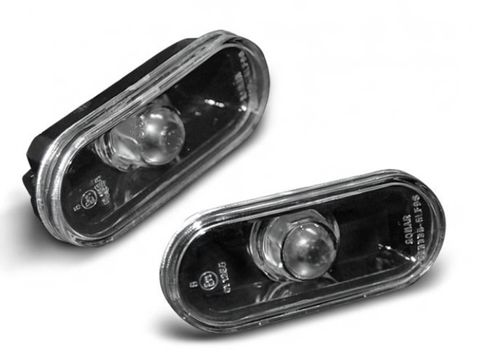💫ART.6015 Indicatori laterali neri adatti per VW Golf 3/Golf 4/Bora/Seat Ibiza/Seat Toledo💫