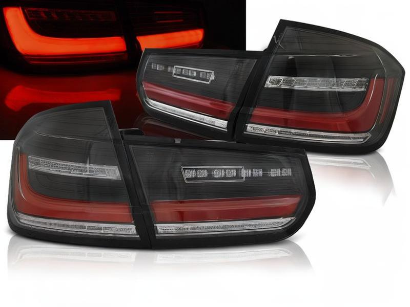 💫ART.6999 Fanale posteriore LED neri adatto per BMW F30 2011-2018💫