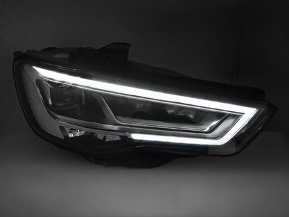 💕 Fari Anteriori Adatto per Audi A3 8V 2012-2016 Full LED Seq DRL 💕