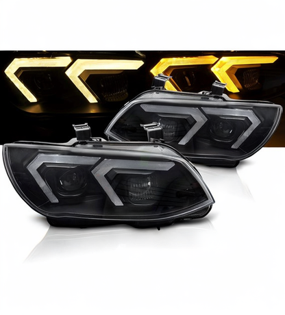 SPLITTER SUITABLE FOR VW GOLF 8 GTI GTD RLINE LOOK GLOSSY BLACK SPORTY DESIGN 