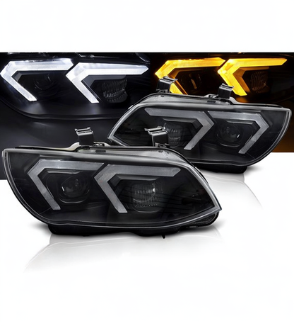 💕 Fari Anteriori Adatto per BMW E92 E93 LCI 10-13 Xenon Neri 💕