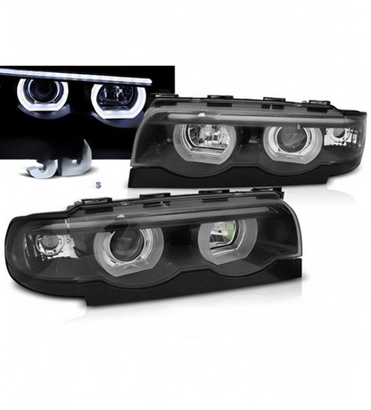 SPLITTER SUITABLE FOR VW GOLF 8 GTI GTD RLINE LOOK GLOSSY BLACK SPORTY DESIGN 