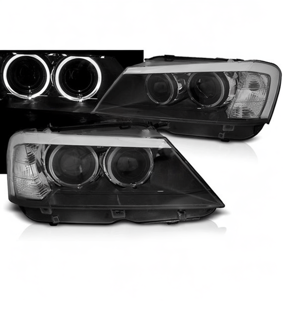 SPLITTER SUITABLE FOR VW GOLF 8 GTI GTD RLINE LOOK GLOSSY BLACK SPORTY DESIGN 