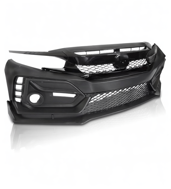 💕 Paraurti Anteriore Adatto per Honda Civic X Hatchback 16-21 Sport Style 💕