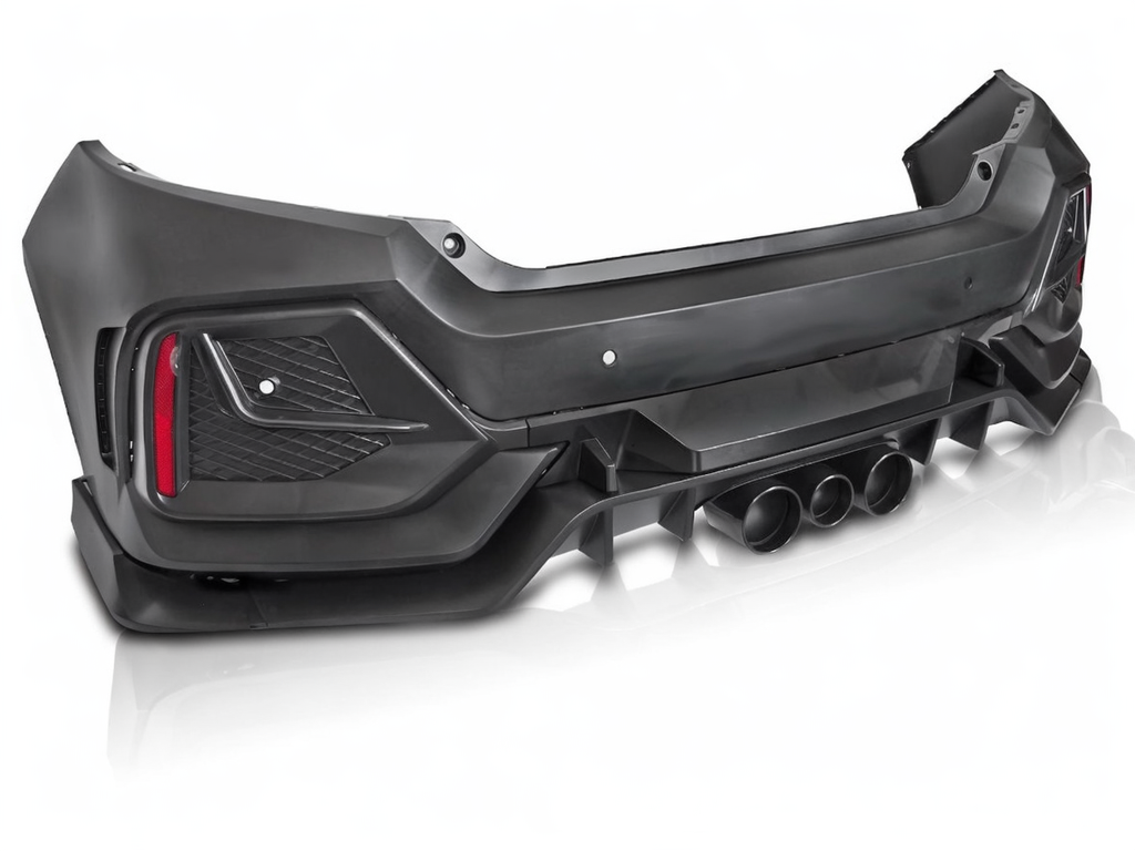 💕 Paraurti Posteriore Adatto per Honda Civic X Hatchback 16-21 Sport Style 💕