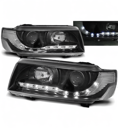 SPLITTER SUITABLE FOR VW GOLF 8 GTI GTD RLINE LOOK GLOSSY BLACK SPORTY DESIGN 