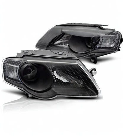 SPLITTER SUITABLE FOR VW GOLF 8 GTI GTD RLINE LOOK GLOSSY BLACK SPORTY DESIGN 