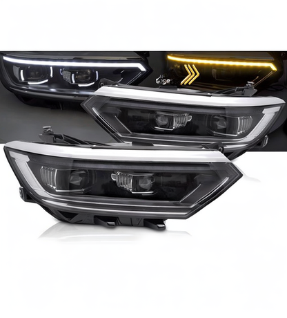 💕 Fari Anteriori Adatto per VW Passat B8 2014-2019 Full LED DRL 💕