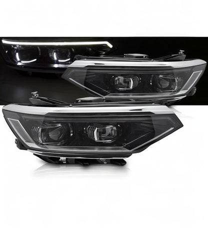 💕 Fari Anteriori Adatto per VW Passat B8 2019-2023 Full LED DRL Seq 💕