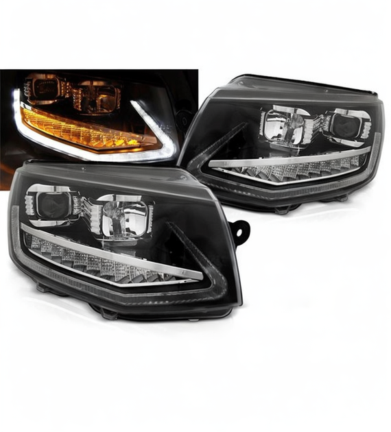 SPLITTER SUITABLE FOR VW GOLF 8 GTI GTD RLINE LOOK GLOSSY BLACK SPORTY DESIGN 