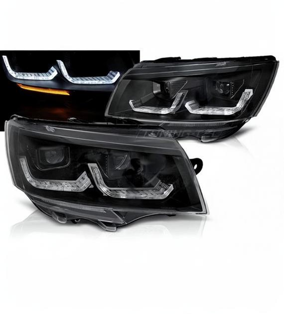 SPLITTER SUITABLE FOR VW GOLF 8 GTI GTD RLINE LOOK GLOSSY BLACK SPORTY DESIGN 