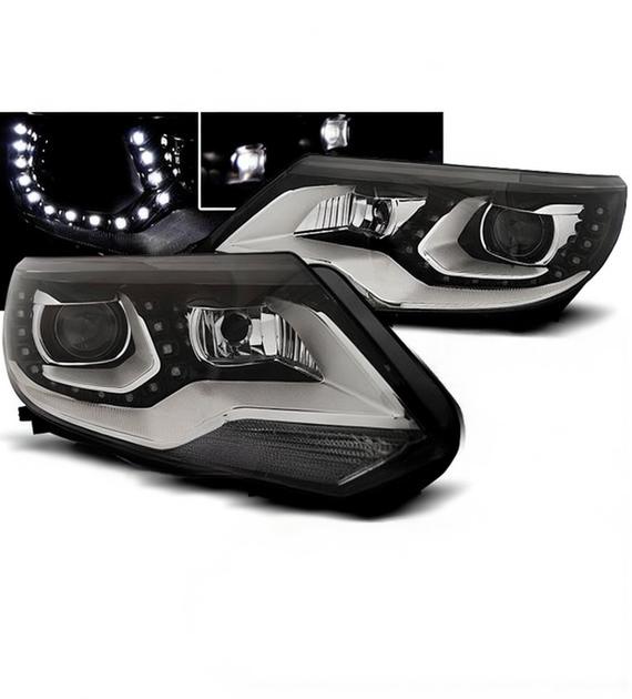 SPLITTER SUITABLE FOR VW GOLF 8 GTI GTD RLINE LOOK GLOSSY BLACK SPORTY DESIGN 