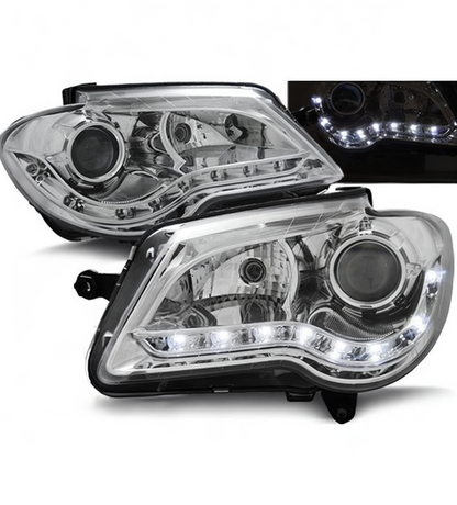 SPLITTER SUITABLE FOR VW GOLF 8 GTI GTD RLINE LOOK GLOSSY BLACK SPORTY DESIGN 