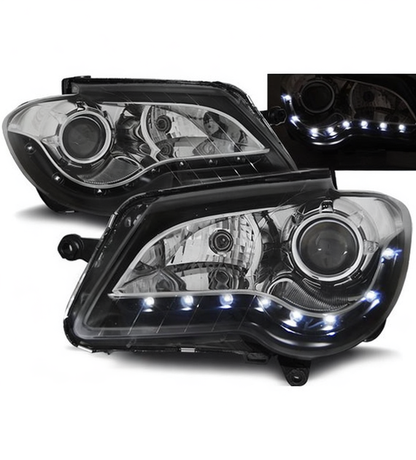 SPLITTER SUITABLE FOR VW GOLF 8 GTI GTD RLINE LOOK GLOSSY BLACK SPORTY DESIGN 