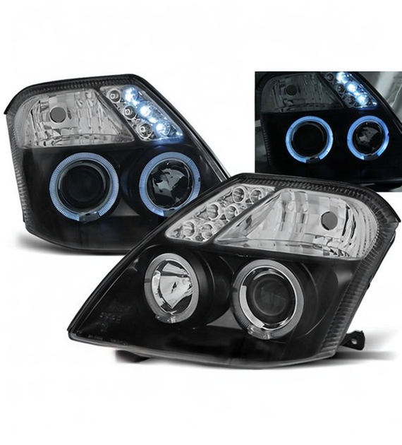 SPLITTER SUITABLE FOR VW GOLF 8 GTI GTD RLINE LOOK GLOSSY BLACK SPORTY DESIGN 