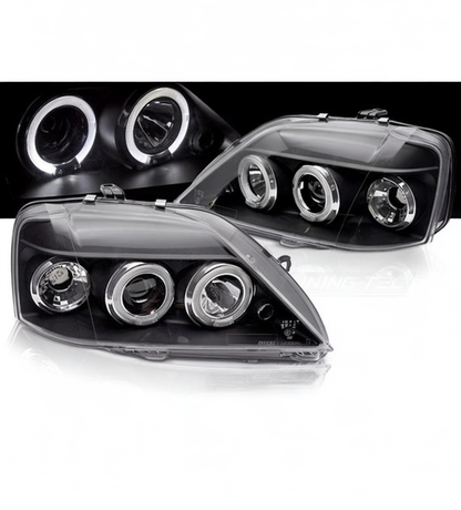 SPLITTER SUITABLE FOR VW GOLF 8 GTI GTD RLINE LOOK GLOSSY BLACK SPORTY DESIGN 