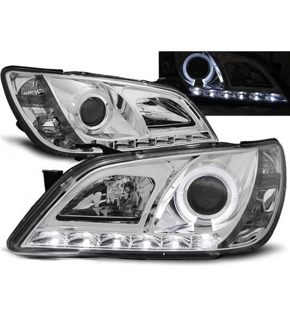 💕 Fari Anteriori Adatto per Lexus IS 01-05 LED Daylight Cromati 💕