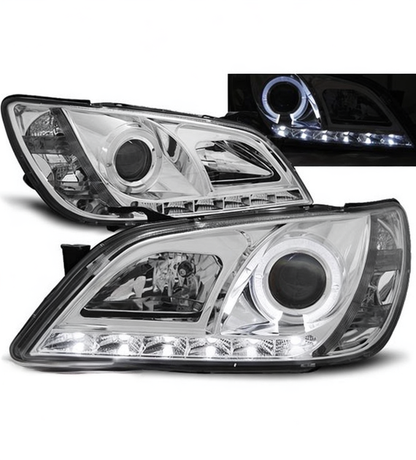 💕 Fari Anteriori Adatto per Lexus IS 01-05 LED Daylight Cromati 💕