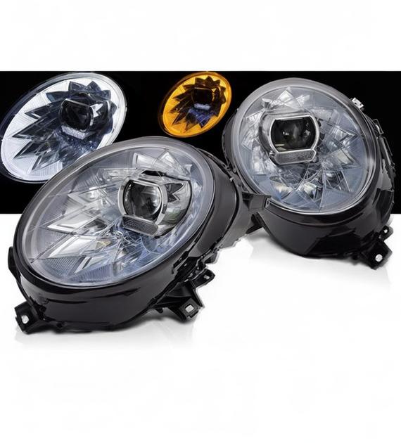 💕 Fari Anteriori Adatto per Mini Cooper F54 F55 F56 F57 14-21 Full LED DRL 💕